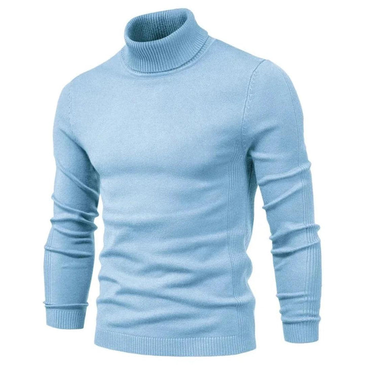 Klassischer Rollkragenpullover Für Herren | Langarm