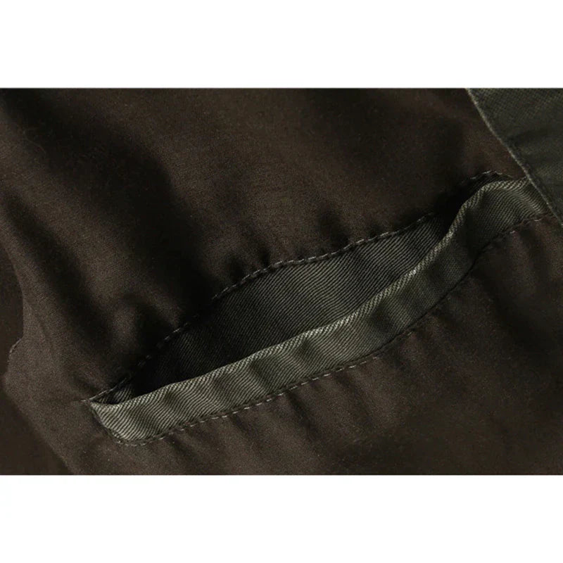 Herren Biker Winterjacke Mit Langen Ärmeln | Mit Reißverschluss