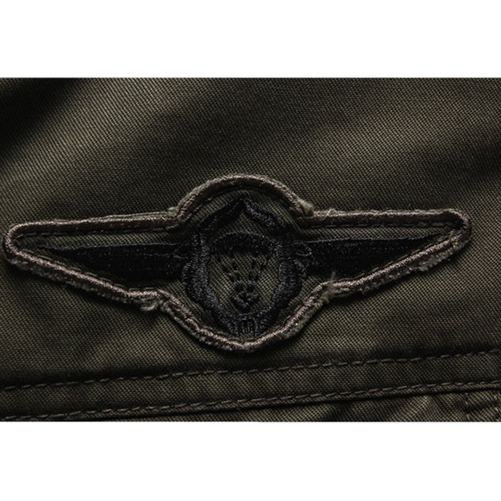 Herren Biker Winterjacke Mit Langen Ärmeln | Mit Reißverschluss