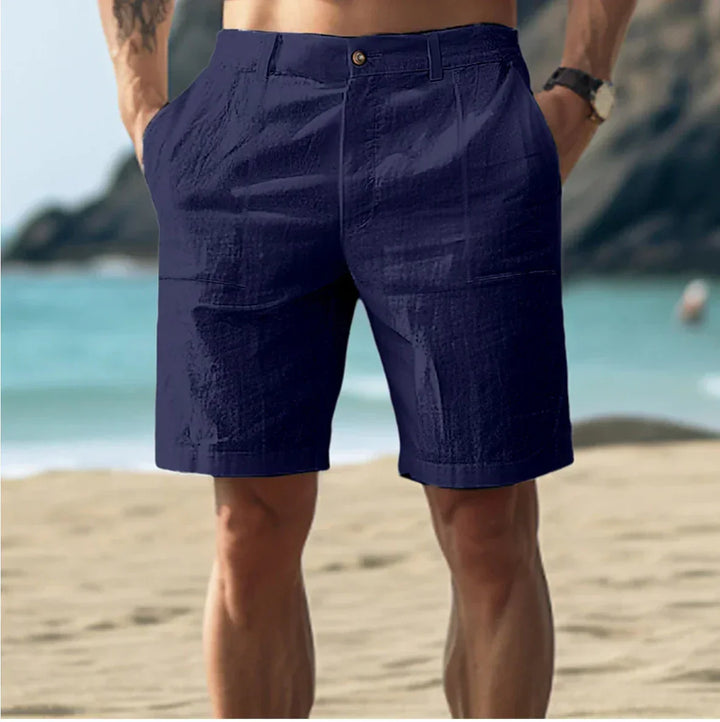 Klassische Leinen-Shorts für Herren
