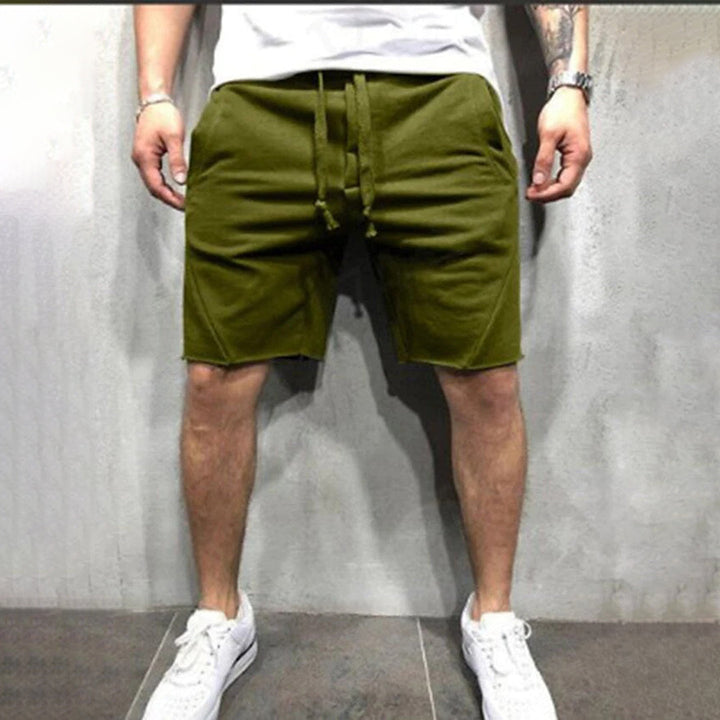 Herren Shorts mit Kordelzug in der Taille und Seitentaschen
