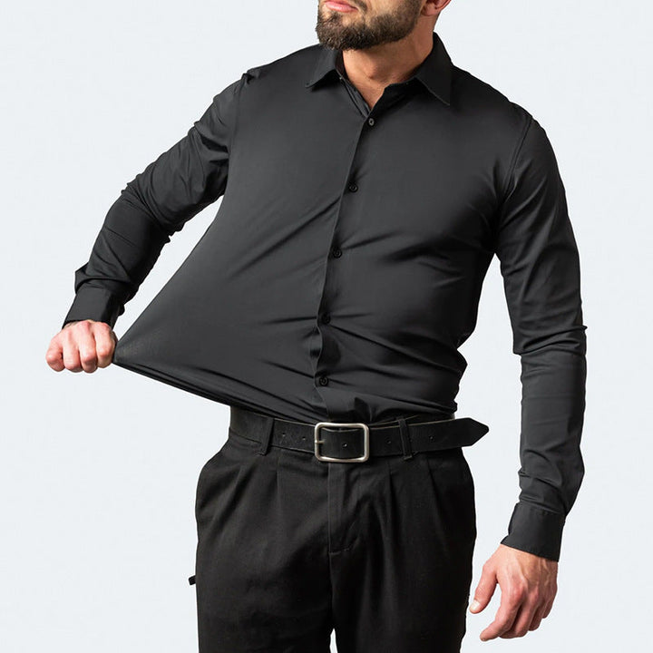 Herren Stretchhemd | Langarm