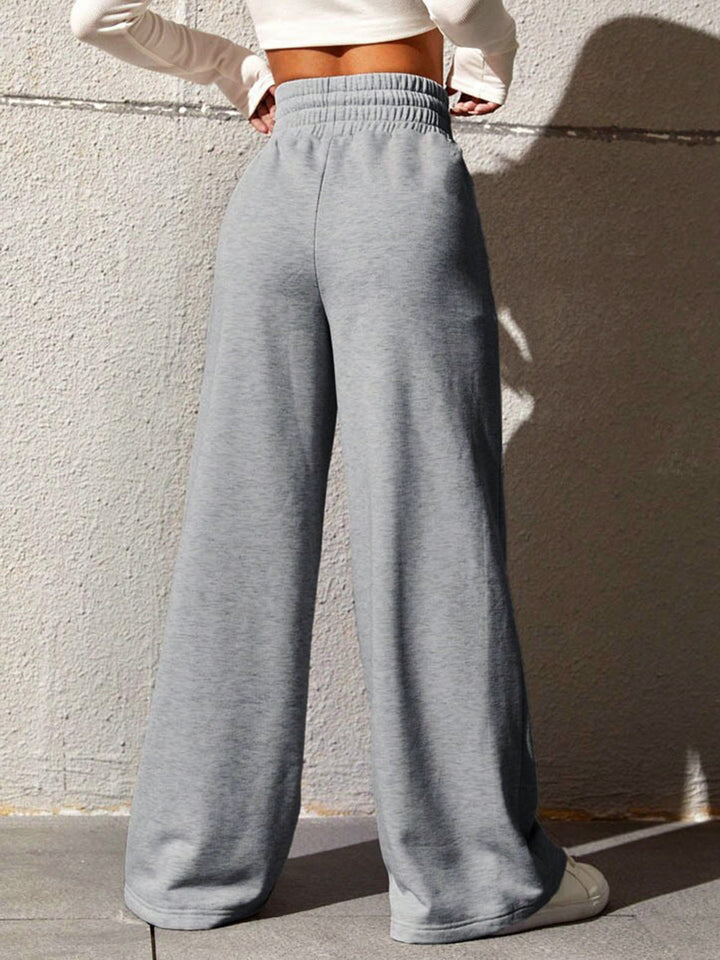 Lässige Hoch Taillierte Hose Für Damen | Mit Tasche