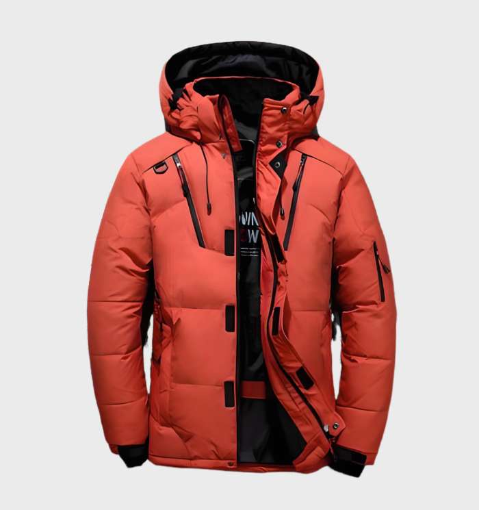 Winter-Steppjacke Für Herren | Mit Kapuze