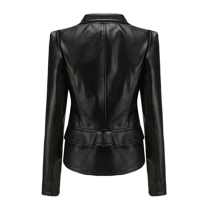 Stilvolle Lederjacke Für Damen | Langarm