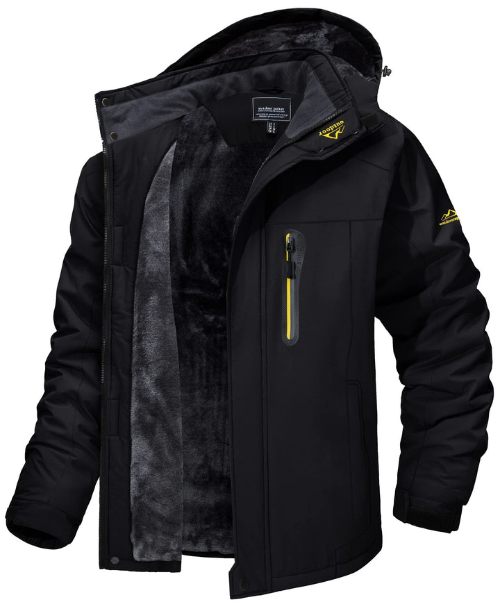 Herren Winterjacke Mit Langen Ärmeln | Stilvoll
