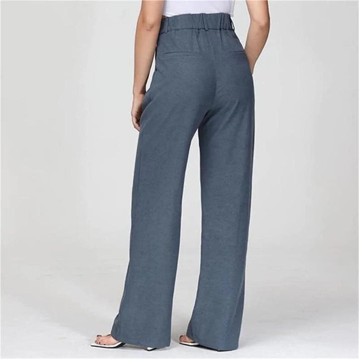 Hoch Taillierte Hose Für Damen | Lockerer Schnitt