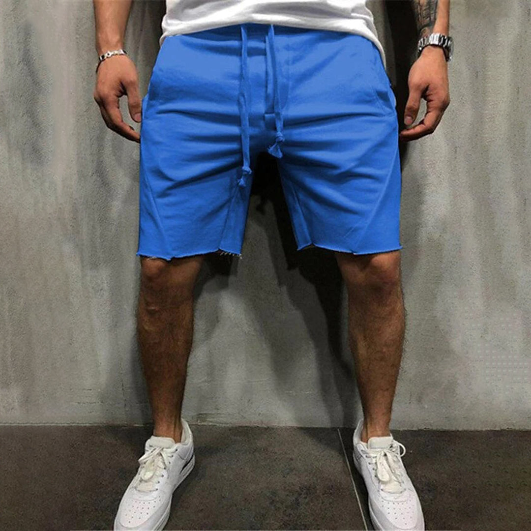 Herren Shorts mit Kordelzug in der Taille und Seitentaschen