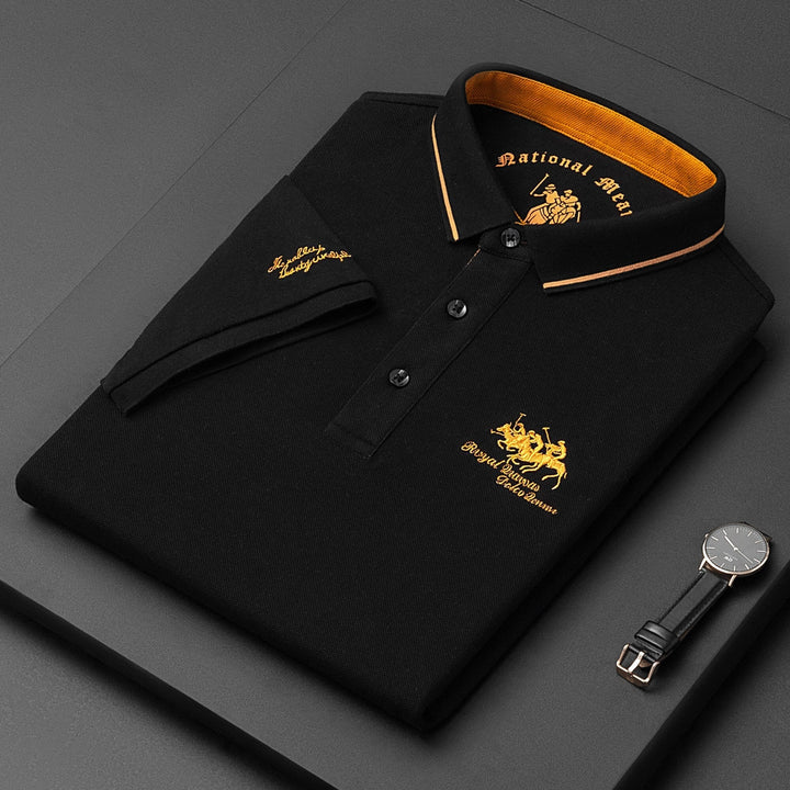 Herren-Poloshirt mit Kragen