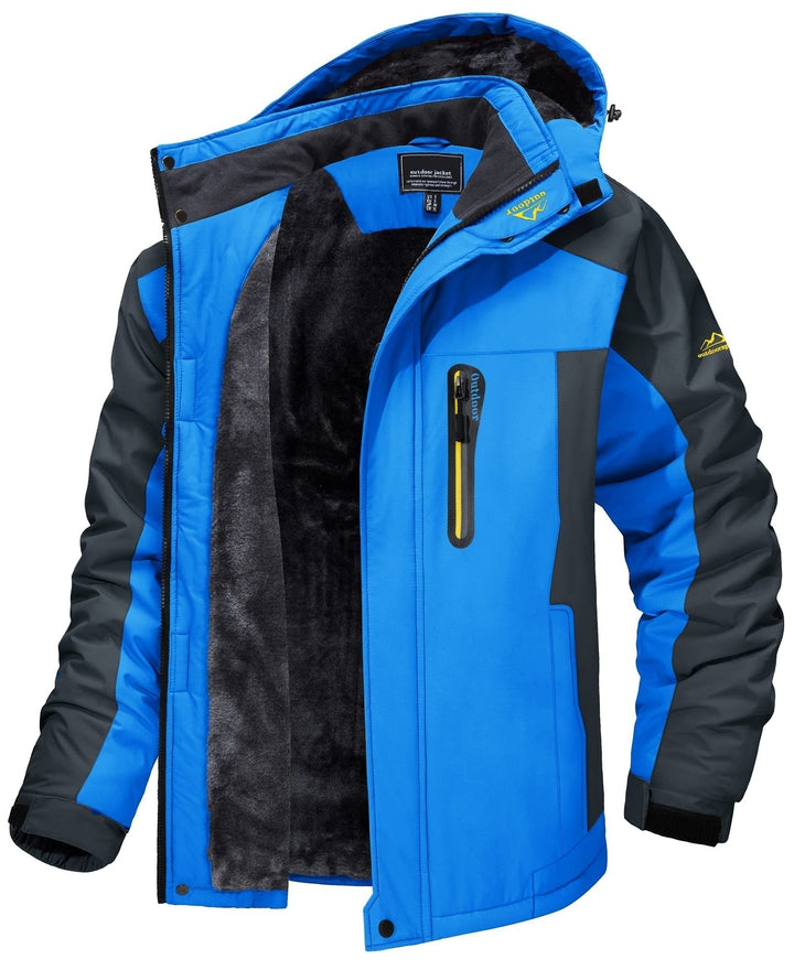 Herren Winterjacke Mit Langen Ärmeln | Stilvoll