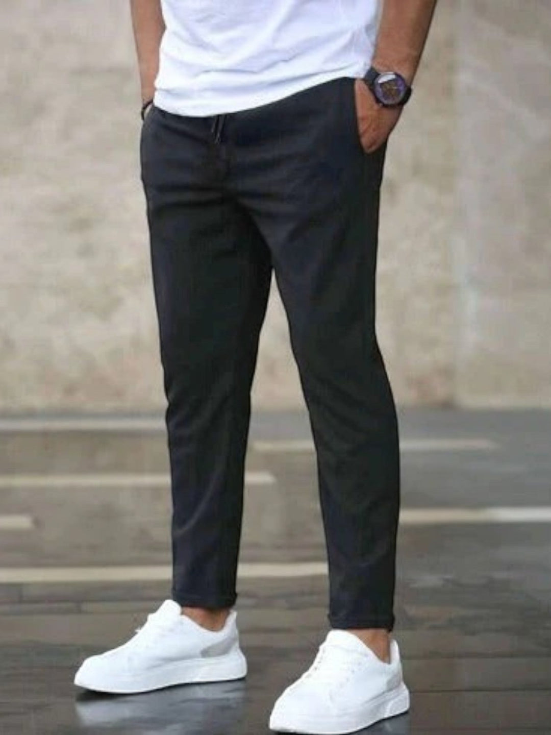 Herrenhose Mit Stretch | Stilvoll