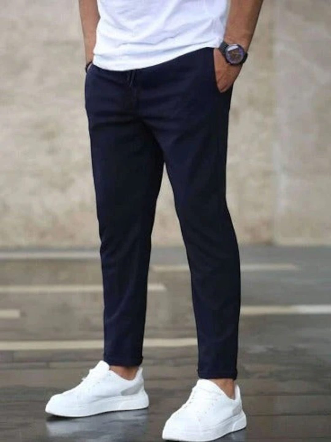 Herrenhose Mit Stretch | Stilvoll
