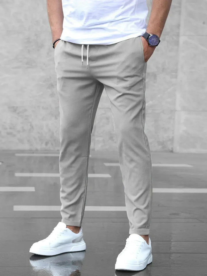 Herrenhose Mit Stretch Und Tasche | Stilvoll