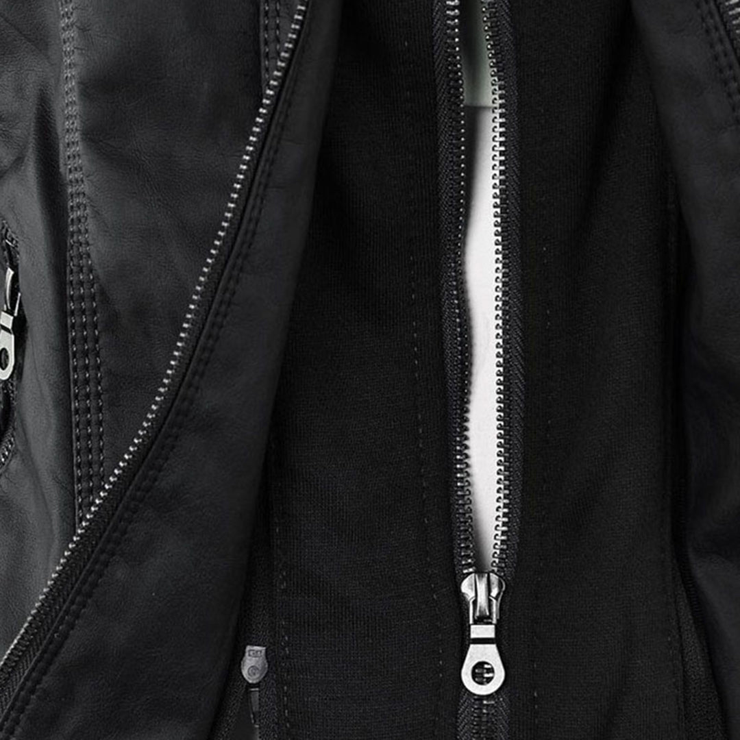 Lederjacke Für Damen | Mit Kapuze