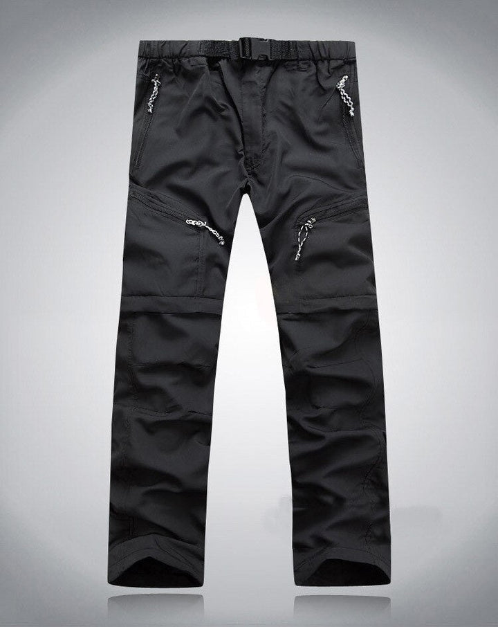 Herren Zip-Off Hosen mit elastischem Bund