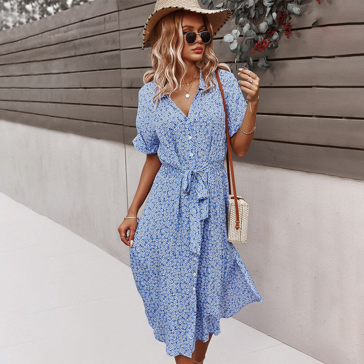 Sommer Midikleid mit Floralprint für Damen