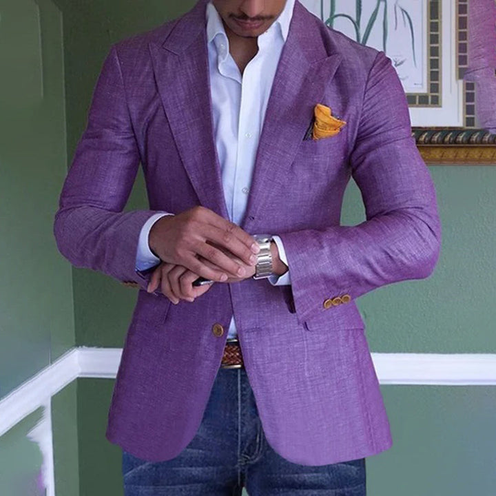 Stilvoller Blazer Für Herren | Lila