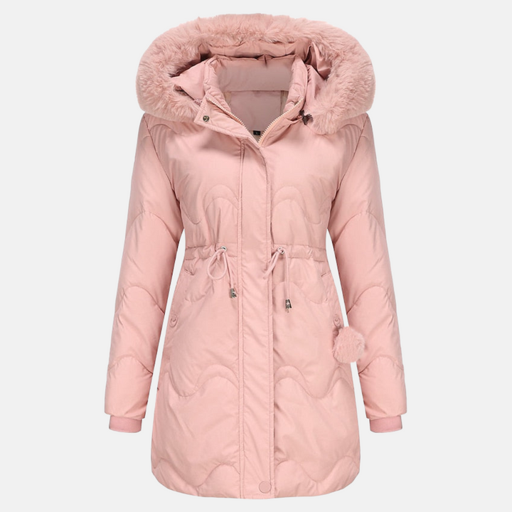 Damen Parka | Mit Pelzkapuze