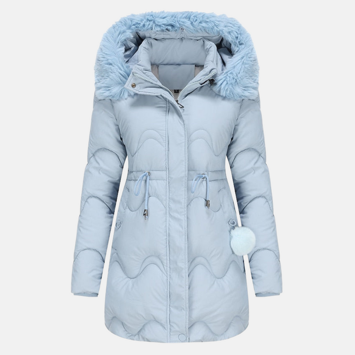 Damen Parka | Mit Pelzkapuze