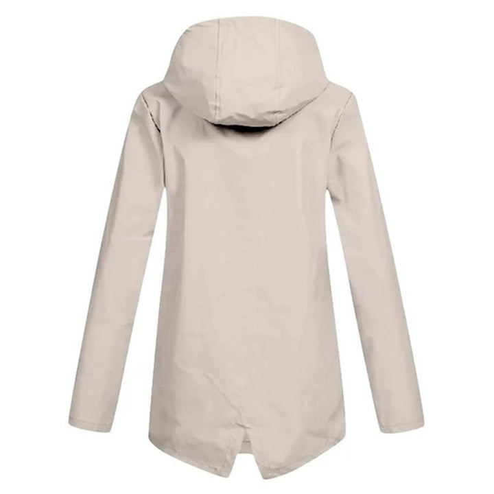 Lange Regenjacke Für Damen | Mit Kapuze
