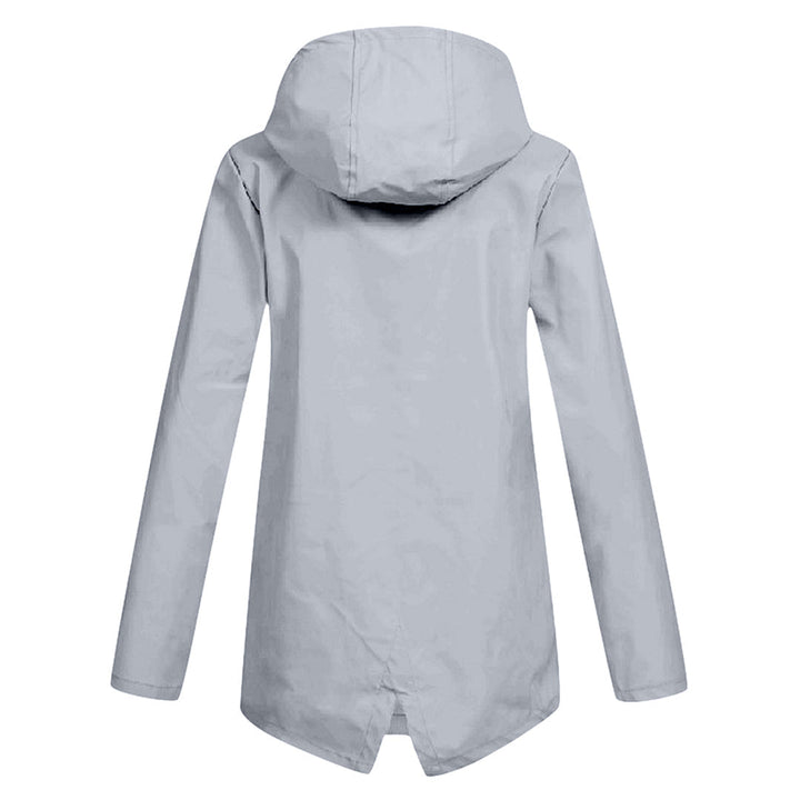 Lange Regenjacke Für Damen | Mit Kapuze