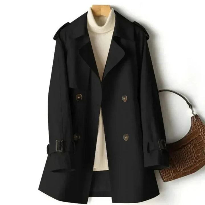 Doppelreihiger Winter Trenchcoat Für Damen | Casual