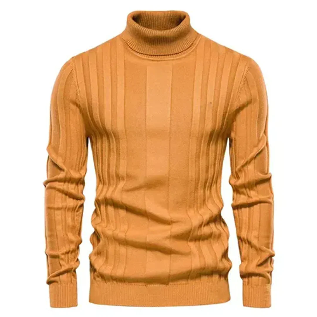 Stylischer Rollkragenpullover Für Herren | Winter