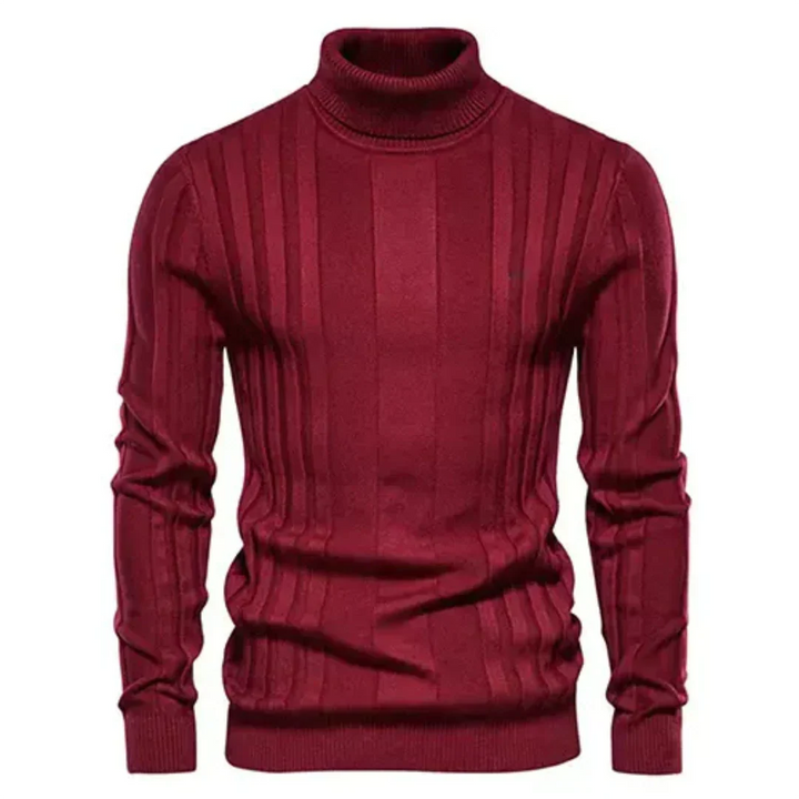 Stylischer Rollkragenpullover Für Herren | Winter