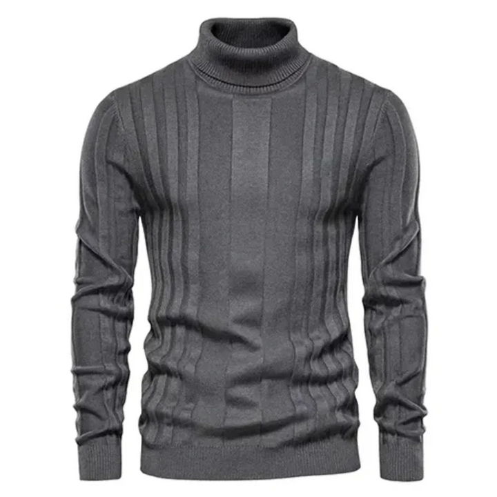 Stylischer Rollkragenpullover Für Herren | Winter