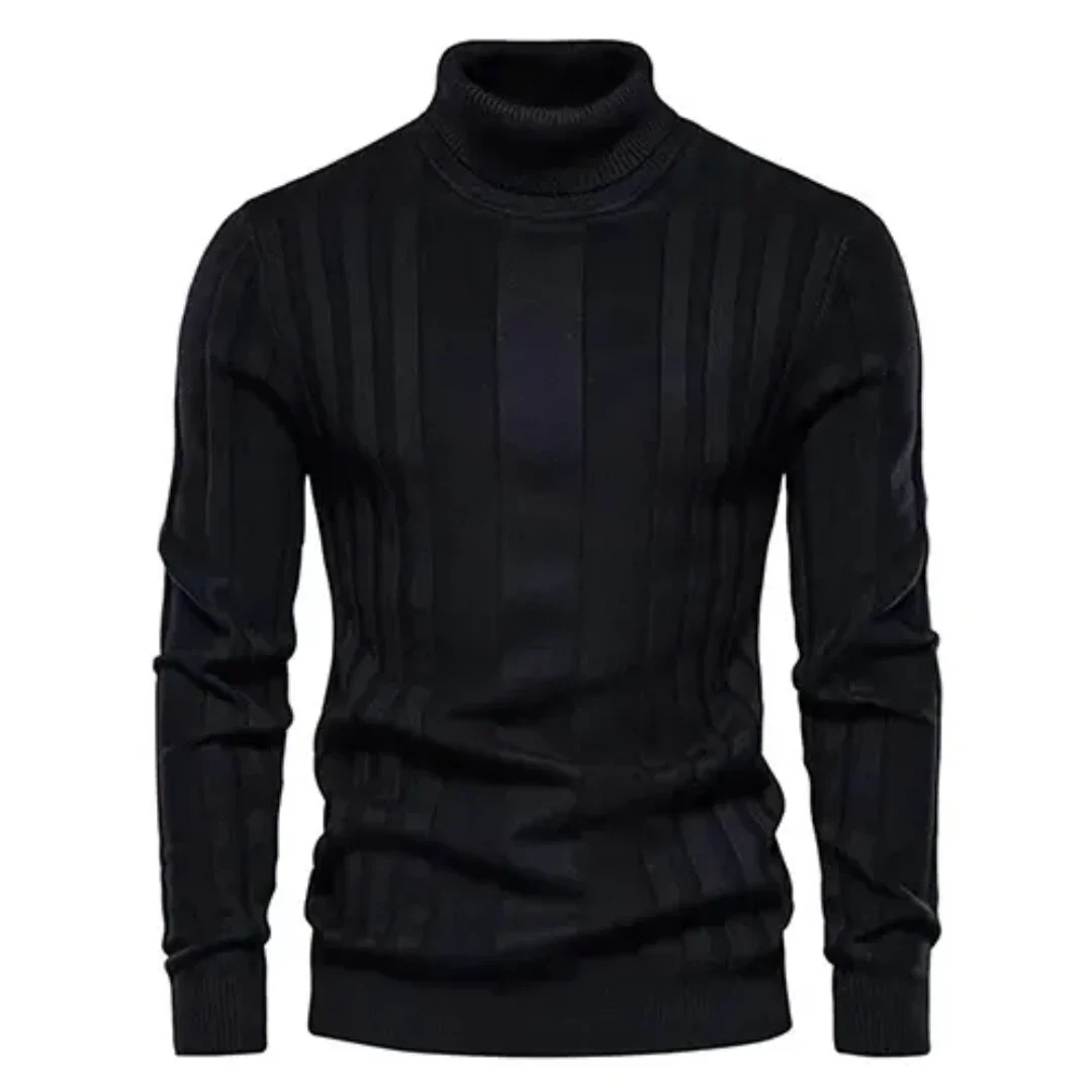 Stylischer Rollkragenpullover Für Herren | Winter