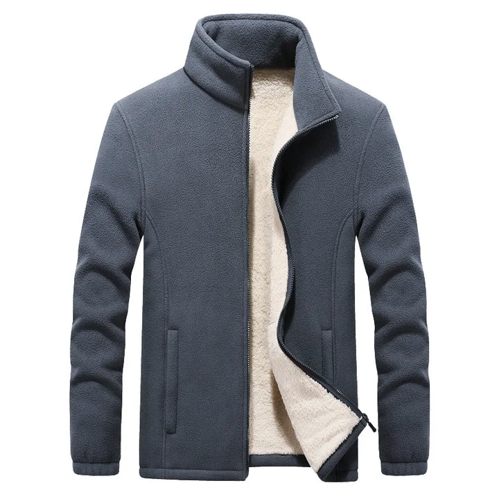 Herren Lässige Fleecejacke | Winter
