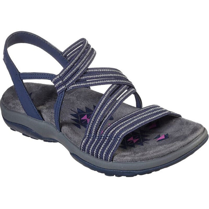 Damen Crisscross StrapSandalen mit gepolsterter Sohle