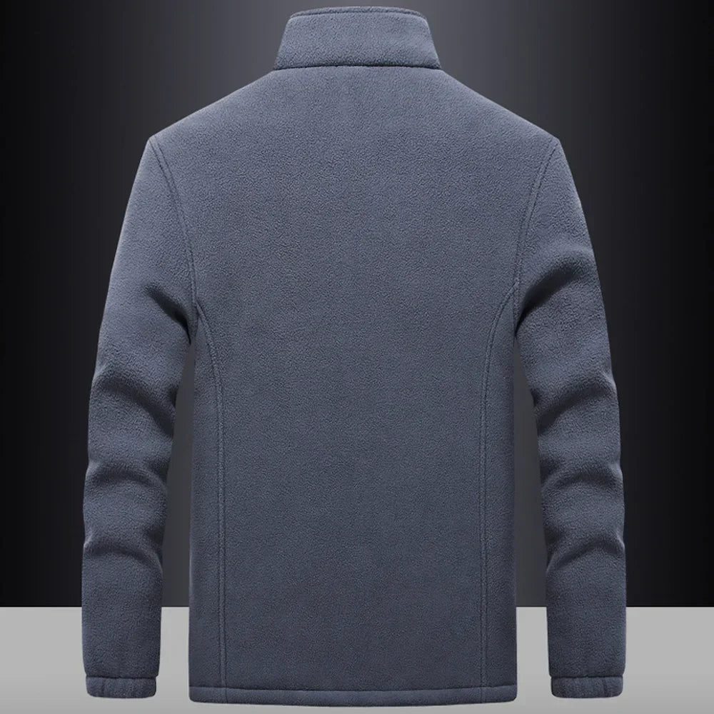 Herren Lässige Fleecejacke | Winter