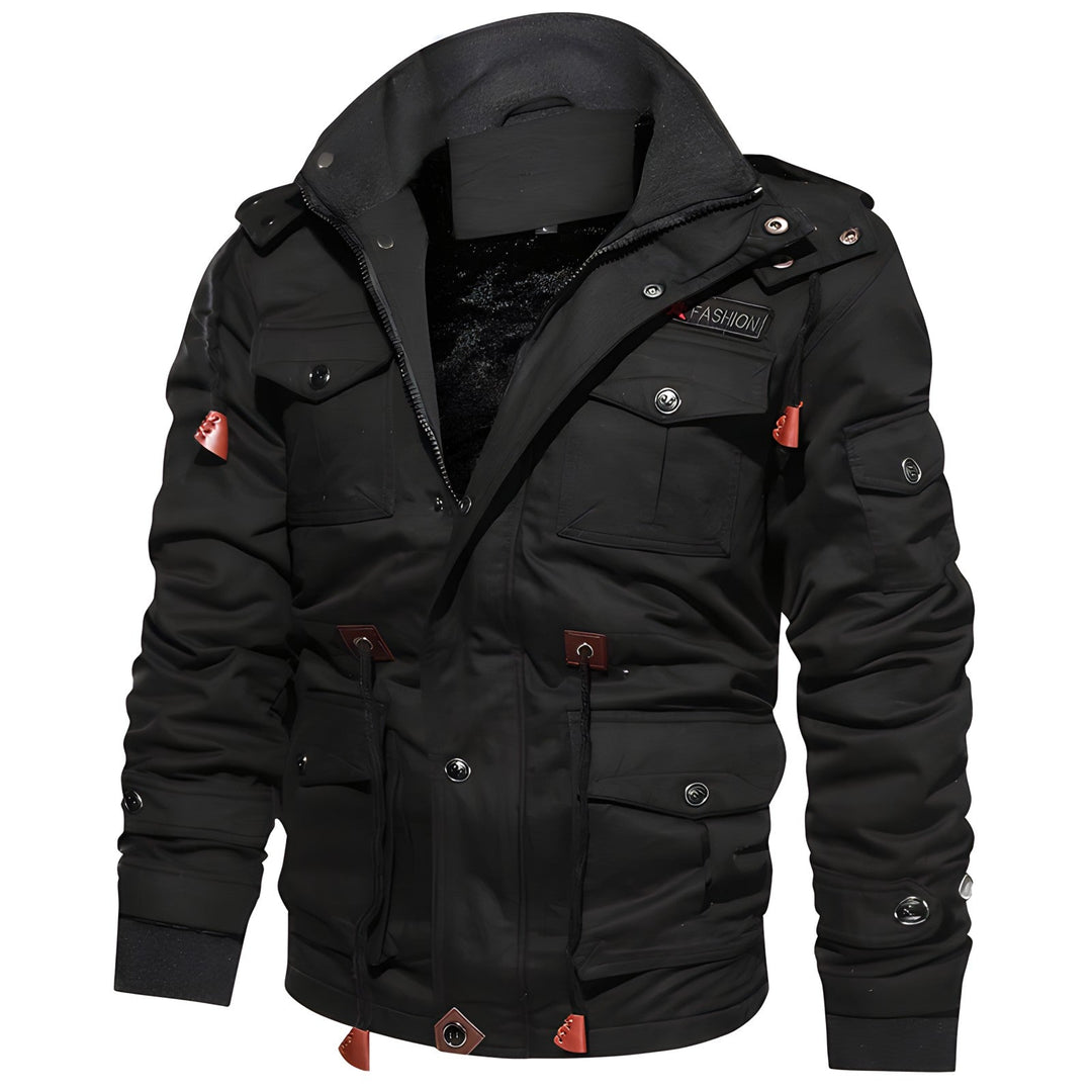 Herren Outdoorjacke Mit Taschen | Winter