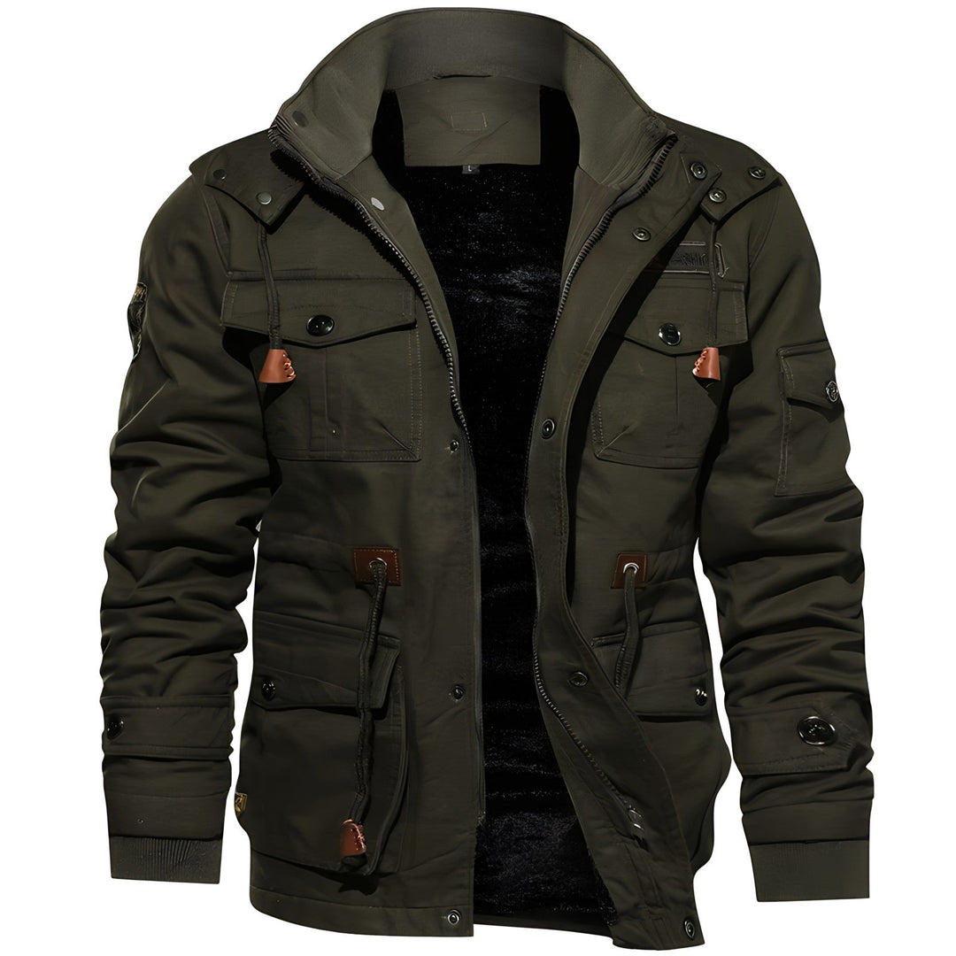 Herren Outdoorjacke Mit Taschen | Winter
