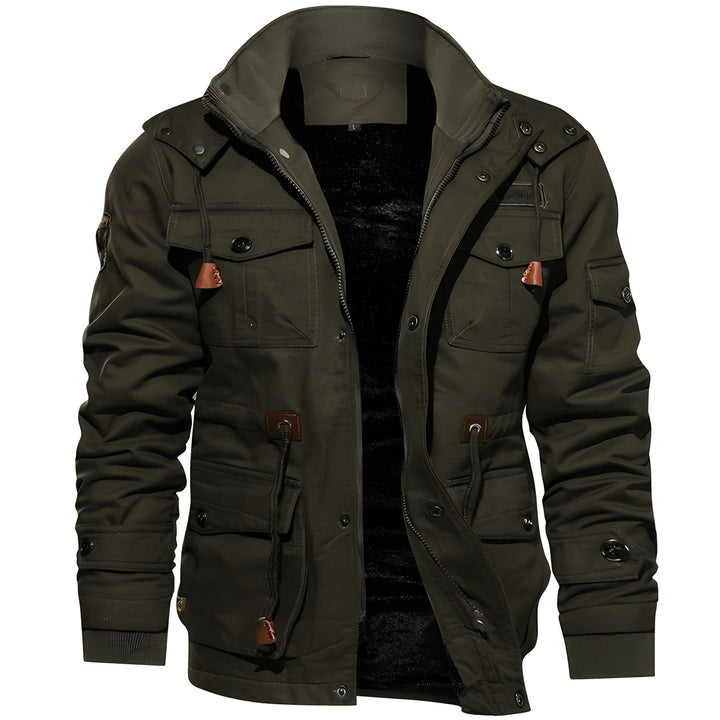 Herren Outdoorjacke Mit Taschen | Winter