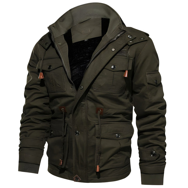 Herren Outdoorjacke Mit Taschen | Winter