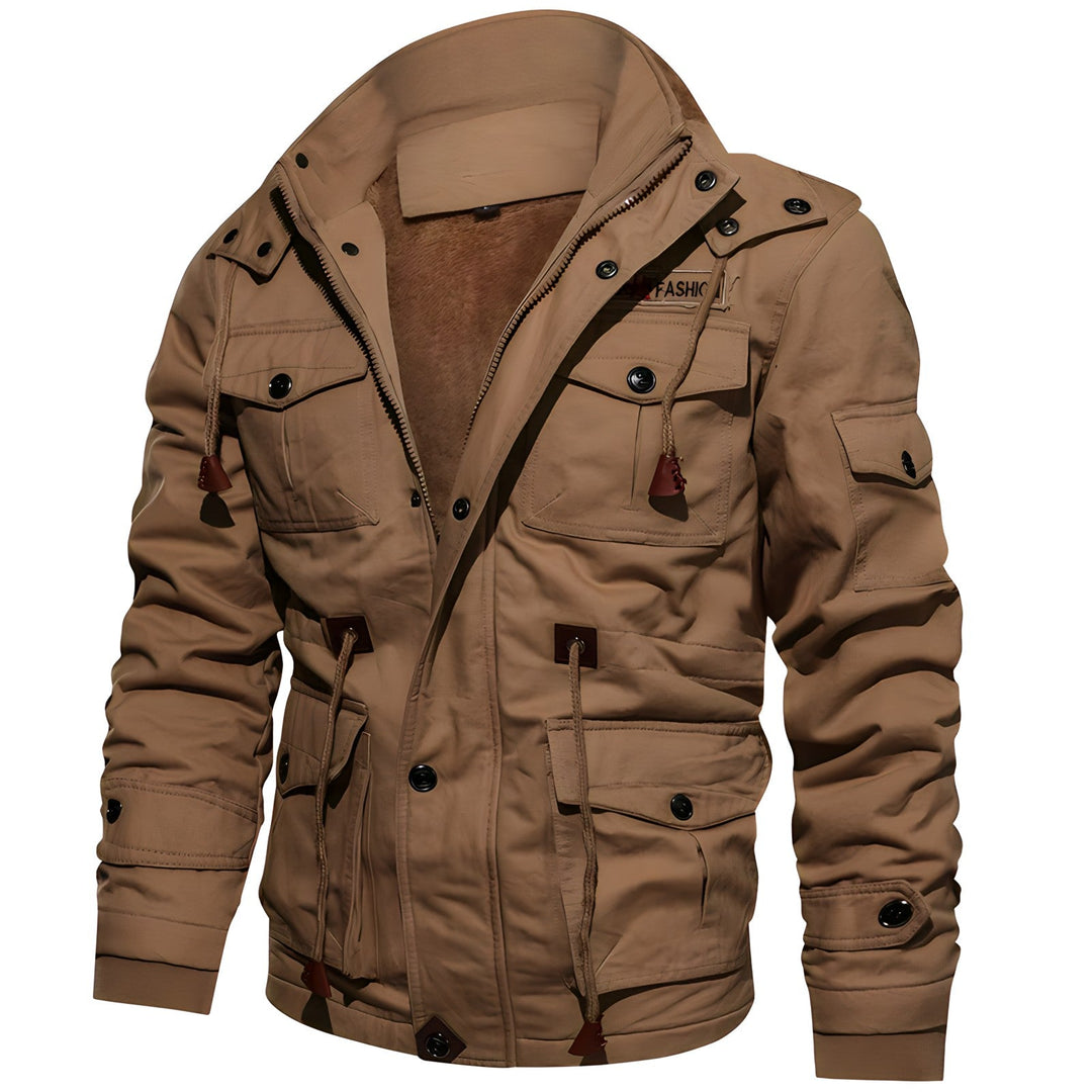 Herren Outdoorjacke Mit Taschen | Winter