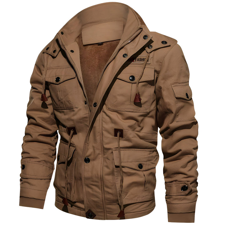 Herren Outdoorjacke Mit Taschen | Winter