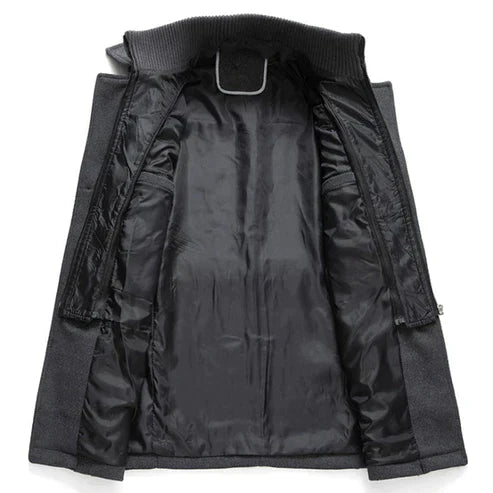 Herren Rollkragen Winterjacke | Langarm