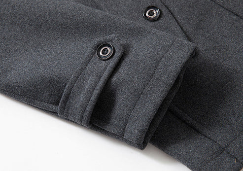 Herren Rollkragen Winterjacke | Langarm