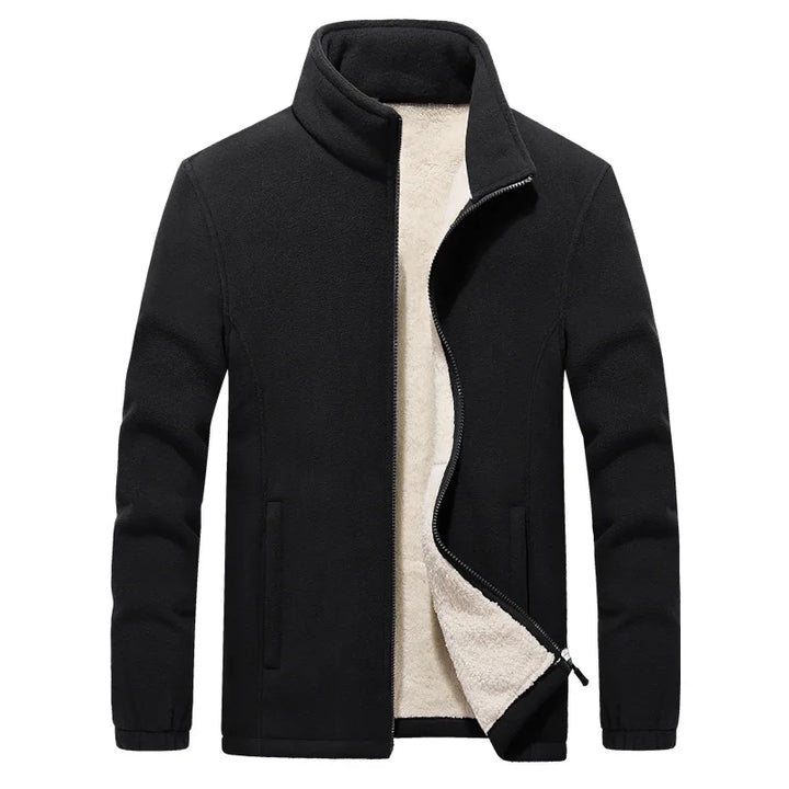 Herren Lässige Fleecejacke | Winter