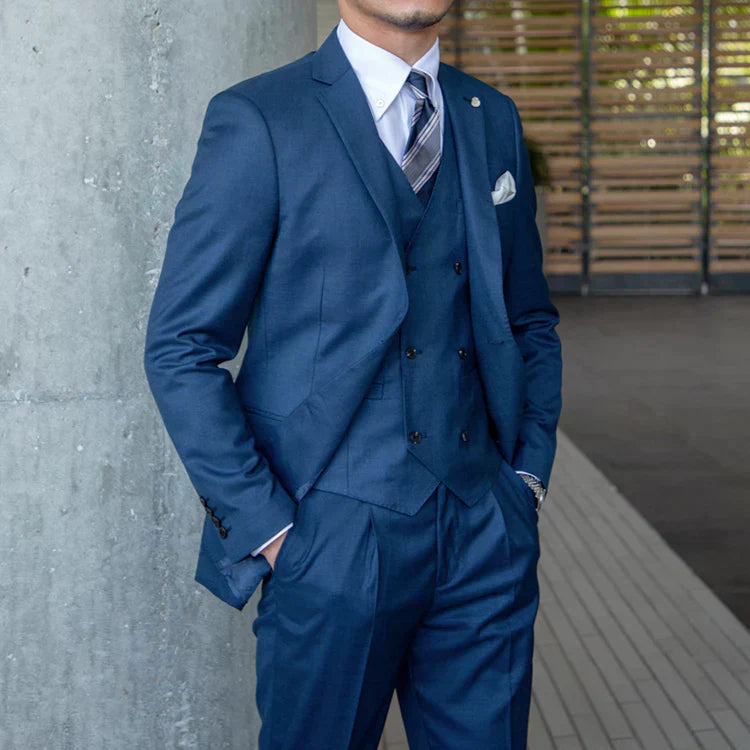 Herren Stilvoller 3-Teiliger Anzug | Formal