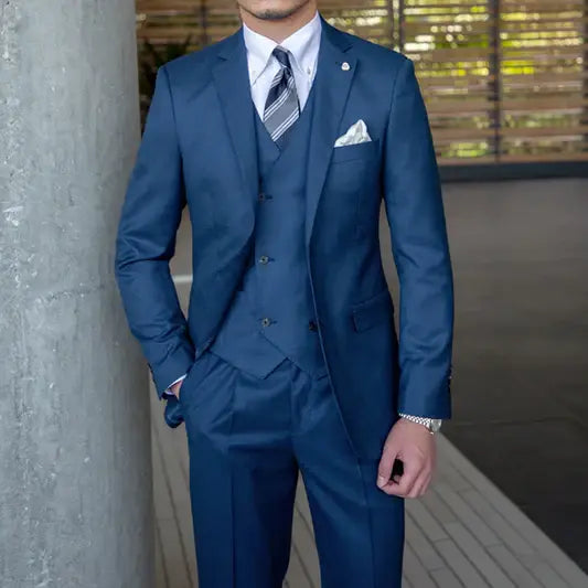 Herren Stilvoller 3-Teiliger Anzug | Formal