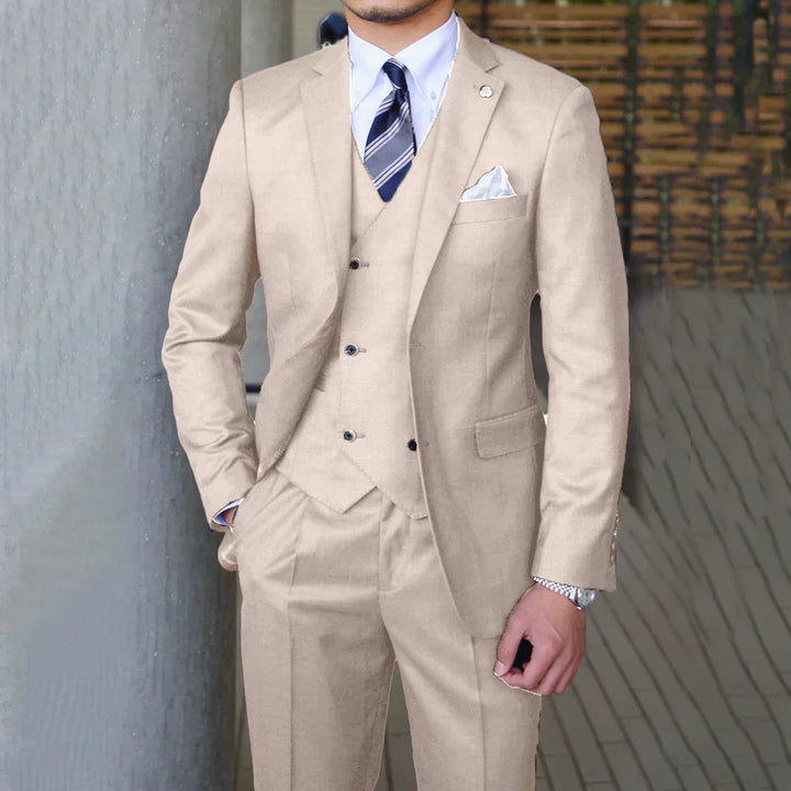 Herren Stilvoller 3-Teiliger Anzug | Formal