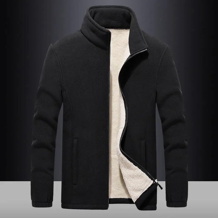 Herren Lässige Fleecejacke | Winter