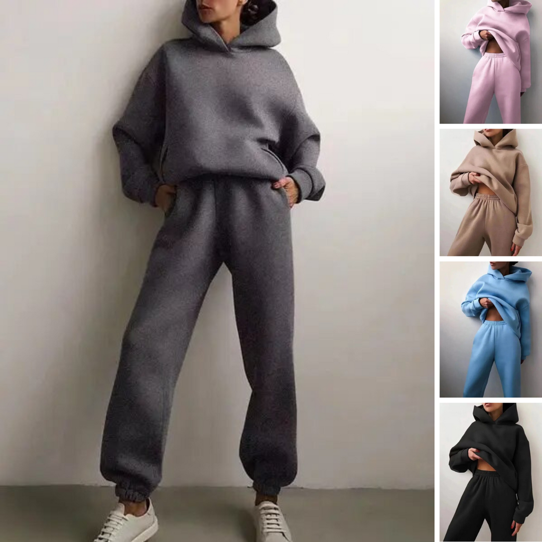 Kapuzenshirt Und Jogginghosen-Set Für Damen | Stilvoll