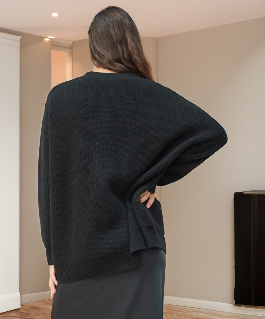 Damen Strickjacke Mit Knopfleiste | Große