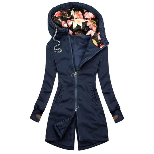 Damen Winterjacke Mit Reißverschluss | Mit Kapuze