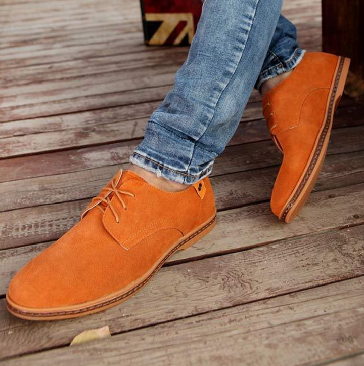 Herren Alle Jahreszeiten Wildleder Formalschuhe mit Schnürung